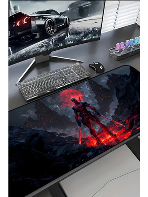 Charmbi Deadpool 30X70 Procontrol Mouse Pad Gaming Mousepad Kaymaz Taban Büyük Oyuncu Ultra Pürüzsüz