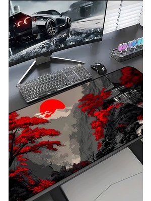 Charmbi Kızıl Kale 30X70 Procontrol Mouse Pad Gaming Mousepad Kaymaz Taban Büyük Oyuncu Ultra Pürüzsüz