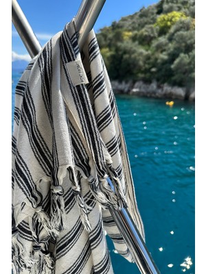 Denizli Concept Helen Peştamal Siyah