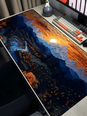 Charmbi Huzur Vadisi 40X90 Procontrol Mouse Pad Gaming Mousepad Kaymaz Taban Büyük Oyuncu Ultra Pürüzsüz