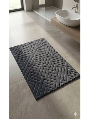 Özdilek Klozet Pamuk Sılva Antrasit 60*100-40*60