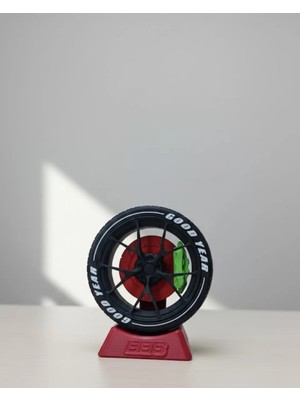 Alfa Aksesuar 03 Araba Tutkunlarına Özel Jant Tasarımlı Ofis Masa Dekoru