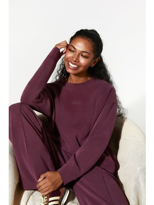 More Active Hıgh Yumuşak Tuşeli Rahat Kesimli Sweatshırt