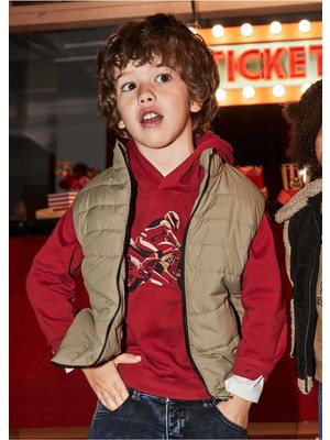 Mayoral Kışlık Erkek Çocuk Yelek - Koyu Bej