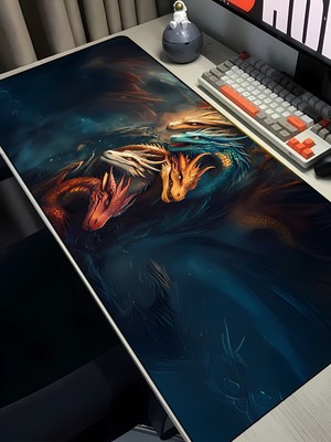 Charmbi House Of The Dragon 40X90 Procontrol Mouse Pad Gaming Mousepad Kaymaz Taban Oyuncu Ultra Pürüzsüz