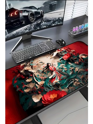 Charmbi Mulan 30X70 Procontrol Mouse Pad Gaming Mousepad Kaymaz Taban Büyük Oyuncu Ultra Pürüzsüz