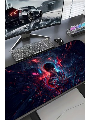 Charmbi Stranger Things 30X70 Procontrol Mouse Pad Gaming Mousepad Kaymaz Taban Büyük Oyuncu Ultra Pürüzsüz