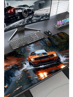 Charmbi Gta Spor Araba 30X70 Procontrol Mouse Pad Gaming Mousepad Kaymaz Taban Büyük Oyuncu Ultra Pürüzsüz