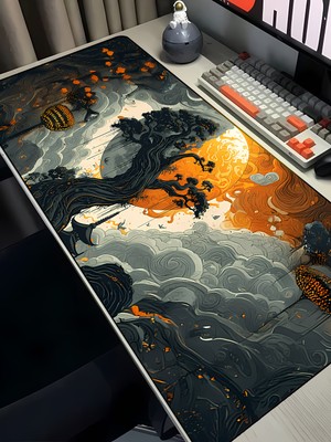 Charmbi Dönence 40X90 Procontrol Mouse Pad Gaming Mousepad Kaymaz Taban Büyük Oyuncu Ultra Pürüzsüz