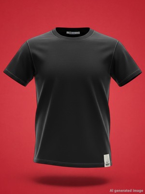 Civil Boys Basic Surf Etiketli 2-5 Yaş Tişört  - Siyah
