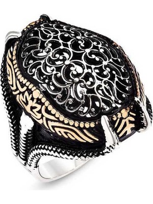 Inure Jewelry Gümüş Kartal Pençesi Erkek Yüzük