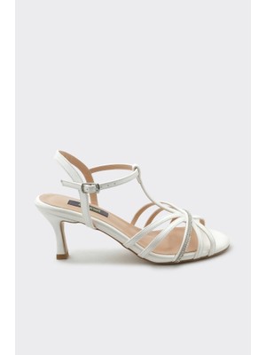 Derinet Kristina  Topuklu Abiye Ayakkabı