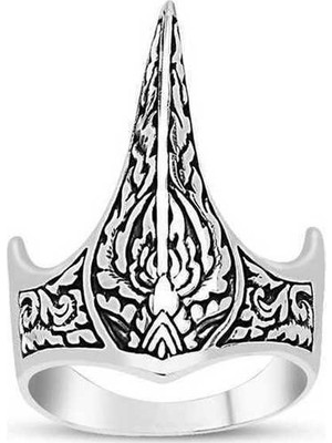 Inure Jewelry Gümüş Okçu Zihgir Yüzüğü