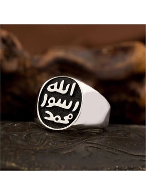Inure Jewelry Gümüş Mührü Şerif Erkek Yüzük