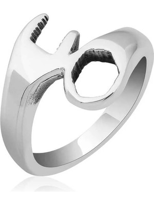 Inure Jewelry ​gümüş Tamirci Anahtarı Erkek Yüzük