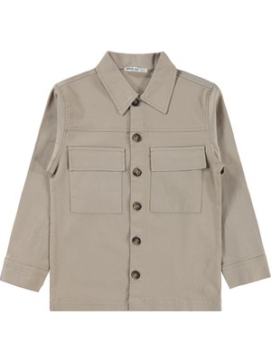 Civil Boys Erkek Çocuk Çift Cepli 6-9 Yaş Ceket - Bej