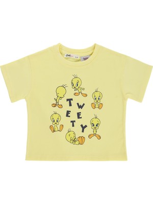 Tweety 2-5 Yaş Tişört - Sarı