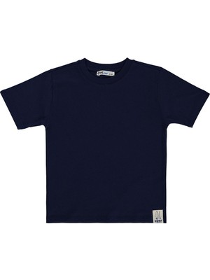 Civil Boys Basic Surf Etiketli 2-5 Yaş Tişört  - Lacivert