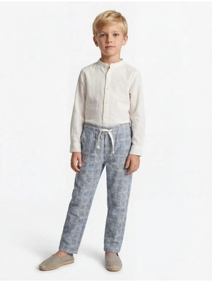 Zekids Erkek Çocuk Tasarım Pantolon