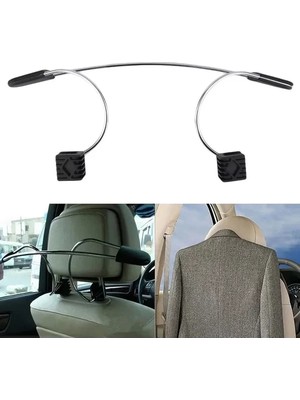 Alfa Aksesuar 03 Araba Oto Koltuk Kafalık Arkası Ceket ve Elbise Askılığı Metal Askı
