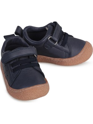 Civil Baby Cırtlı Deri 18- Ilkadım Ayakkabı - Lacivert 20