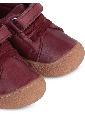 Civil Baby Cırtlı Deri 18- Ilkadım Ayakkabı - Bordo 20