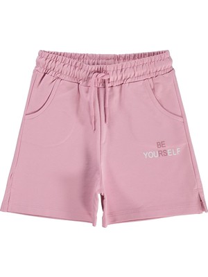 Civil Girls Civil Kız Çocuk 10-13 Yaş Pembe Şort Normal Kalıp ile Rahat Kullanım İçin Tasarlandı