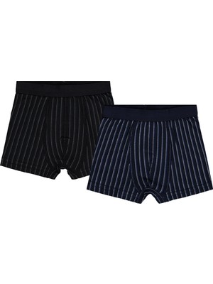 Civil Boys Derbili 2-10 Yaş Erkek Çocuk 2'li Boxer - Standart 4-5 Yaş