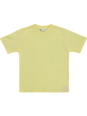 Civil Boys Basic Surf Etiketli 2-5 Yaş Tişört  - Sarı