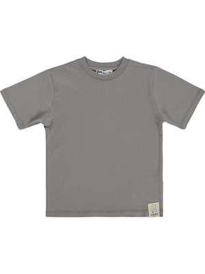 Civil Boys Basic Surf Etiketli 2-5 Yaş Tişört  - Gri
