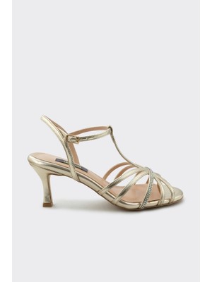 Derinet Kristina  Topuklu Abiye Ayakkabı