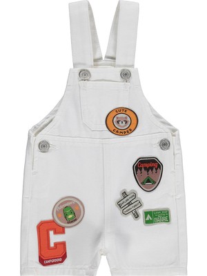 Civil Baby Erkek Bebek Baskılı 6-18 Ay Slopet - Ekru