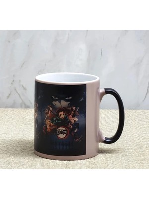 urfakent bilişim ve medya danışmanlık Porselen Renk Değiştiren Demon Slayer Kupa Bardak AALK380