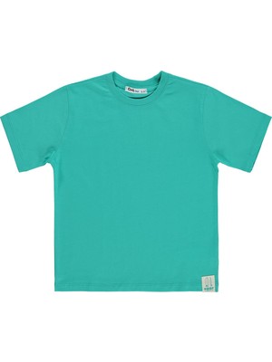 Civil Boys Basic Surf Etiketli 6-9 Yaş Tişört - Yeşil