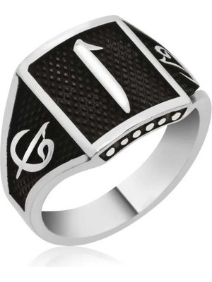 Inure Jewelry Gümüş Elif Erkek Yüzük