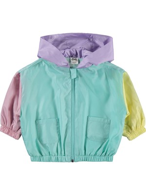 Civil Baby Renkli 6-18 Ay Yağmurluk - Yeşil