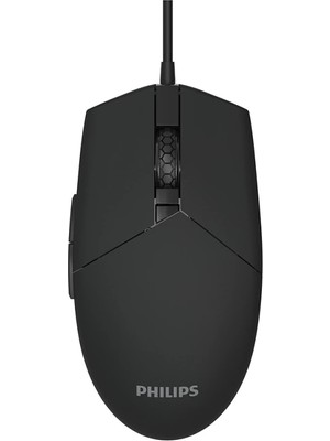 Verto Phılıps SPK9304B, Siyah, Rgb LED Aydınlatma, Kablolu, 6400DPI, Gamıng Optik Mouse