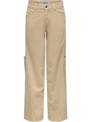 Only Onlprıme Hw Wıde Cut Pant cc Pnt Kadın Gri Pantolon - 15338608