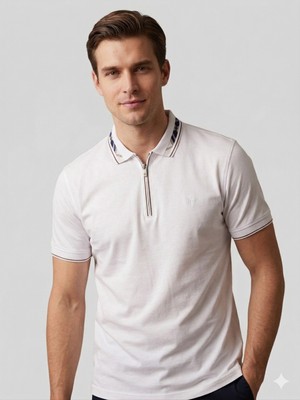 Centilmen Formenti Fit Polo Yaka Detaylı Merserize Tişört  1624