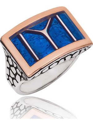Inure Jewelry Gümüş Diriliş Kayı Boyu Yüzüğü