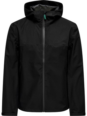 Only & Sons Onsluke Waterproof Jacket Otw Vd Erkek Siyah Ceket - 22031606