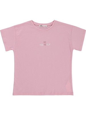 Civil Girls 10-13 Yaş Tişört - Pembe