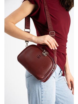 VB Collection Kadın 4 Bölmeli Mini Çapraz Omuz Çantası Günlük Şık Tasarım