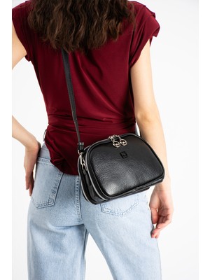 VB Collection Kadın 4 Bölmeli Mini Çapraz Omuz Çantası Günlük Şık Tasarım