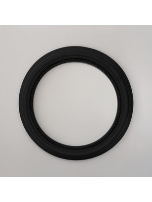 Selim Round Yuvarlak Ayna Siyah