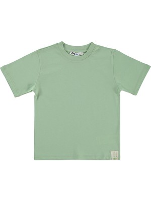 Civil Boys Basic Surf Etiketli 2-5 Yaş Tişört  - Yeşil