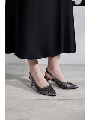 Derinet Lady  Topuklu Gelin Ayakkabısı