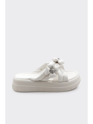 Derinet Çapraz Bantlı Kadın Terlik