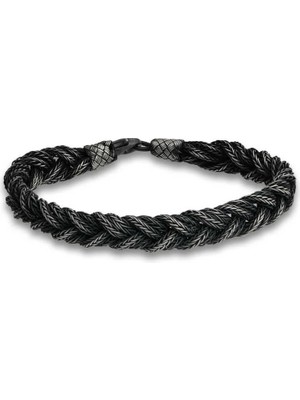 Inure Jewelry Gümüş Kazaziye Örgü Bileklik