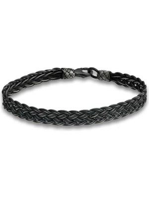 Inure Jewelry Gümüş Kazaziye Örgü Bileklik